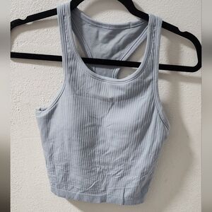 Lululemon Ebb Crop Tank w/ Built in Bra